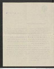 Nachlass Franz Steindachner, Brief von N. Post an Franz Steindachner (30.10.1905), Inv.Nr. 404.03, Seite 2